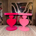 Velvet Heart Pedestal Bath and Velvet Heart Pedestal Bath and Body Works x2✨HTF✨