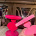 Velvet Heart Pedestal Bath and Velvet Heart Pedestal Bath and Body Works x2✨HTF✨