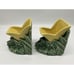 McCoy Vintage USA Tulip Bookends/Vase/Planter MCM Collectible Set of Two