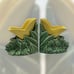 McCoy Vintage USA Tulip Bookends/Vase/Planter MCM Collectible Set of Two