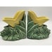 McCoy Vintage USA Tulip Bookends/Vase/Planter MCM Collectible Set of Two