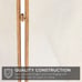 Gold Fireplace Screen Living Room Decor Tools Grate Antique Doors Wood NEW