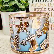 BBW Gingerbread Candle Holder for 3-wick candle