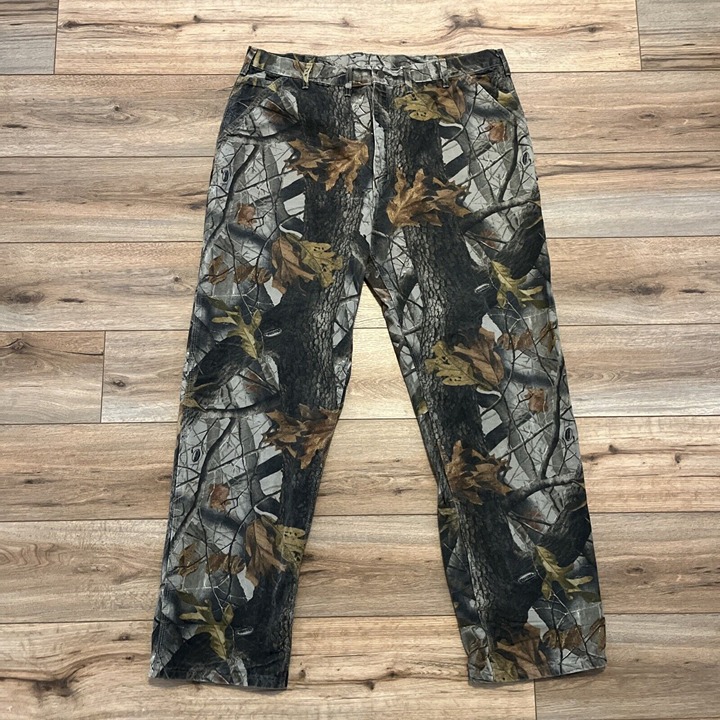 Carhartt Camouflage Duck Canas Carpenter Jeans SZ 44x34 Realtree Camo B158 CMO