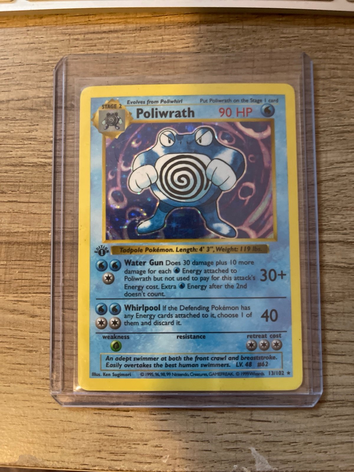 1st Ed. Shadowless Poliwrath