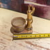 Vintage Mini Oak 22k Gold Planter