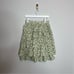 Zadig & Voltaire Joker Print Floral Tiered Ruffle Pencil Skirt Size 36 New