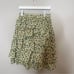 Zadig & Voltaire Joker Print Floral Tiered Ruffle Pencil Skirt Size 36 New