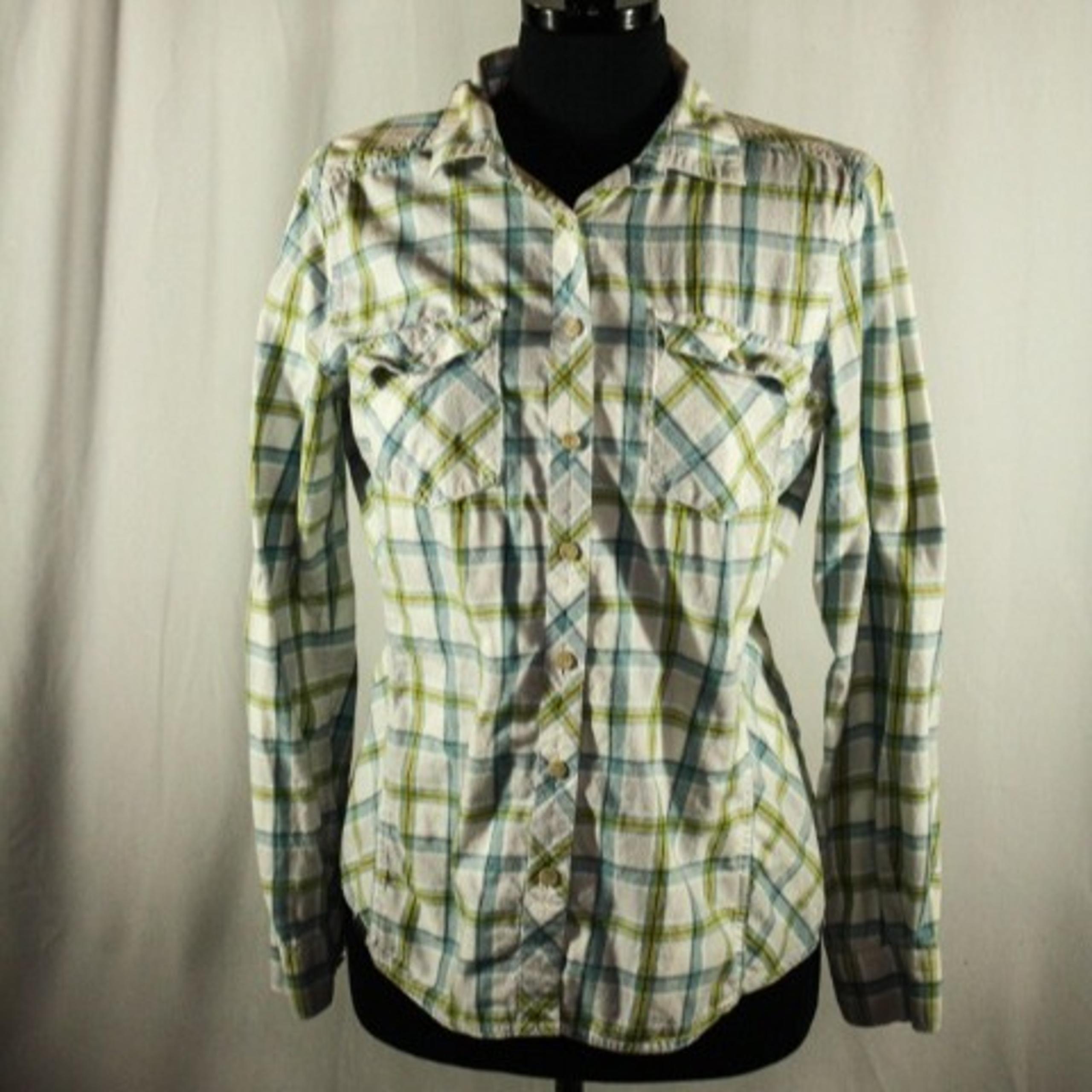 Eastern Mountain Sports Plaid Top Size L
