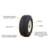 1 New 11x4.00-5 Flat-Free Tire