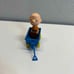 Peanuts Charlie Brown In Wagon Vintage Metal Design Snoopy Blue Toy Classic