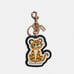 COACH LUNAR NEW YEAR TIGER BAG CHARM IN SIGNATURE CANVAS