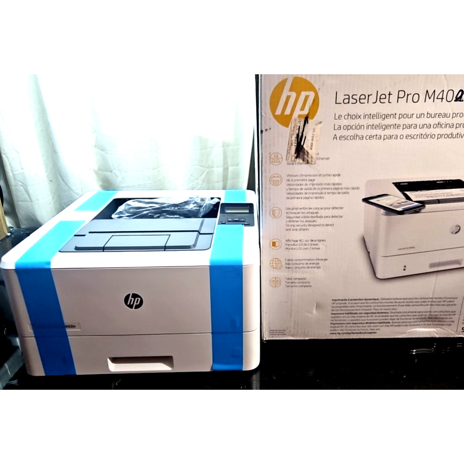 HP LaserJet Pro M402N Monochrome Laser Printer ( page count 6583)