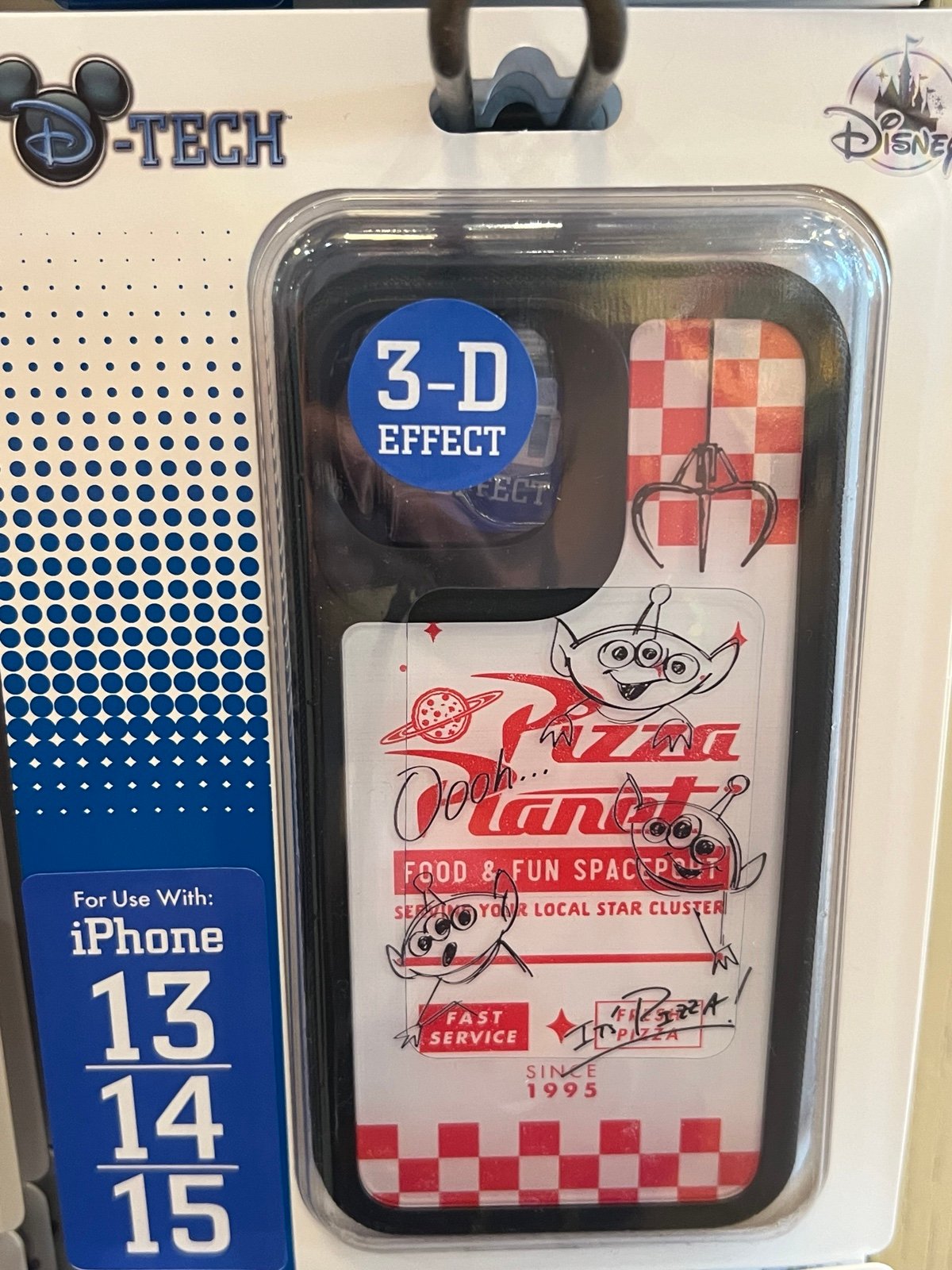 DISNEY PARKS Toy Story Alien Pizza Planet IPHONE 13, iPhone 14 & iPhone 15 CASE