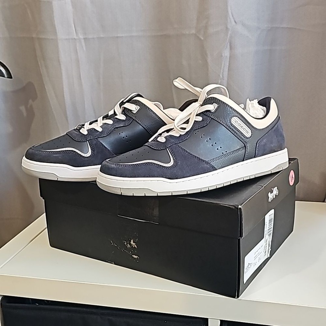 COACH Leather Low-Top Sneakers - NIB - 11.5