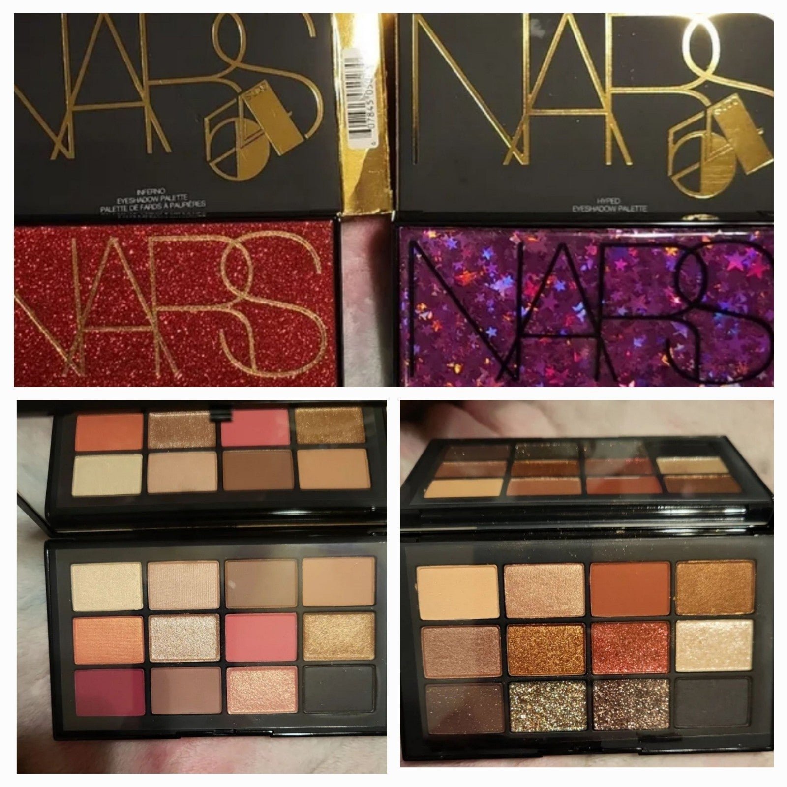 SALE! BNIB Bundle Lot of NARS Eyeshadow Palettes Studio 54 Limited Edition