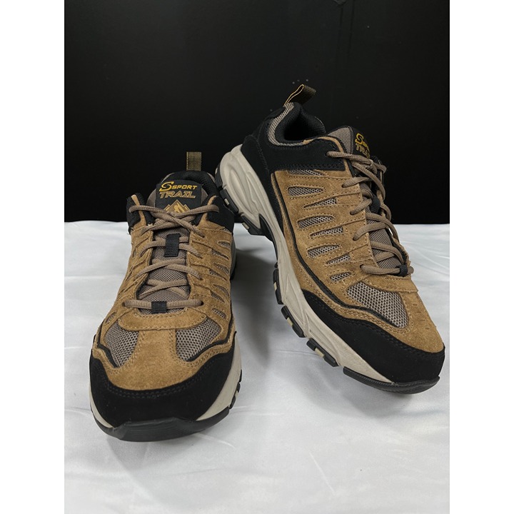 S Sport Trail Mens Brown Hiking Sneakers Size 9 SKU 7309