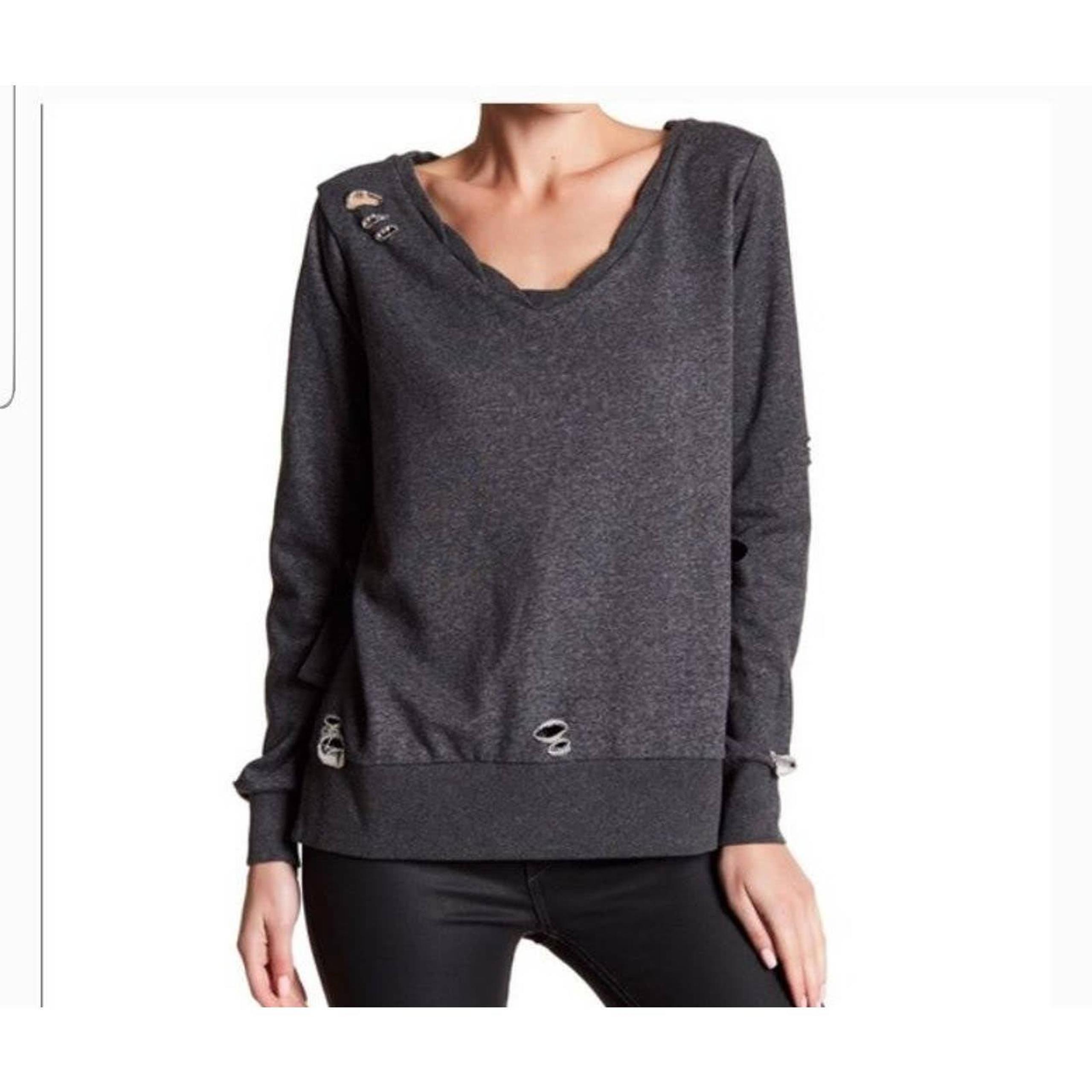 Romeo & Juliet Couture Distressed Knit S