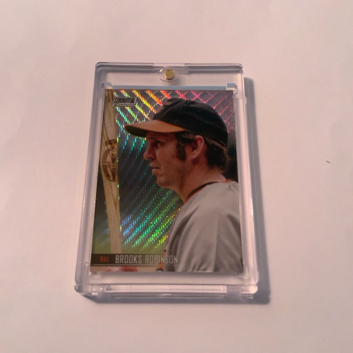 Brooks Robinson SSP Wave Refractor Stadium Club Chrome HOF Orioles RARE