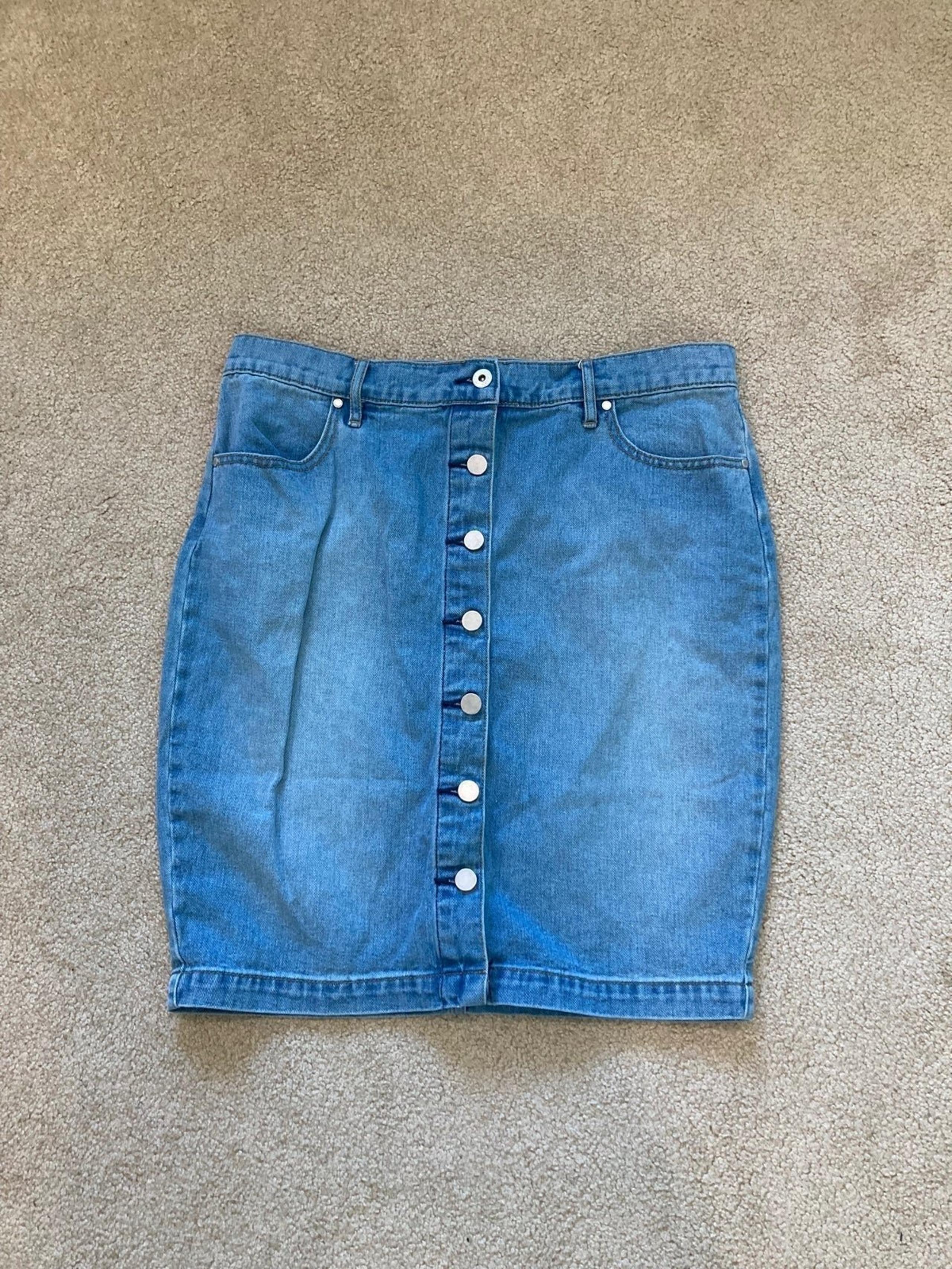 Melrose Denim Skirt
