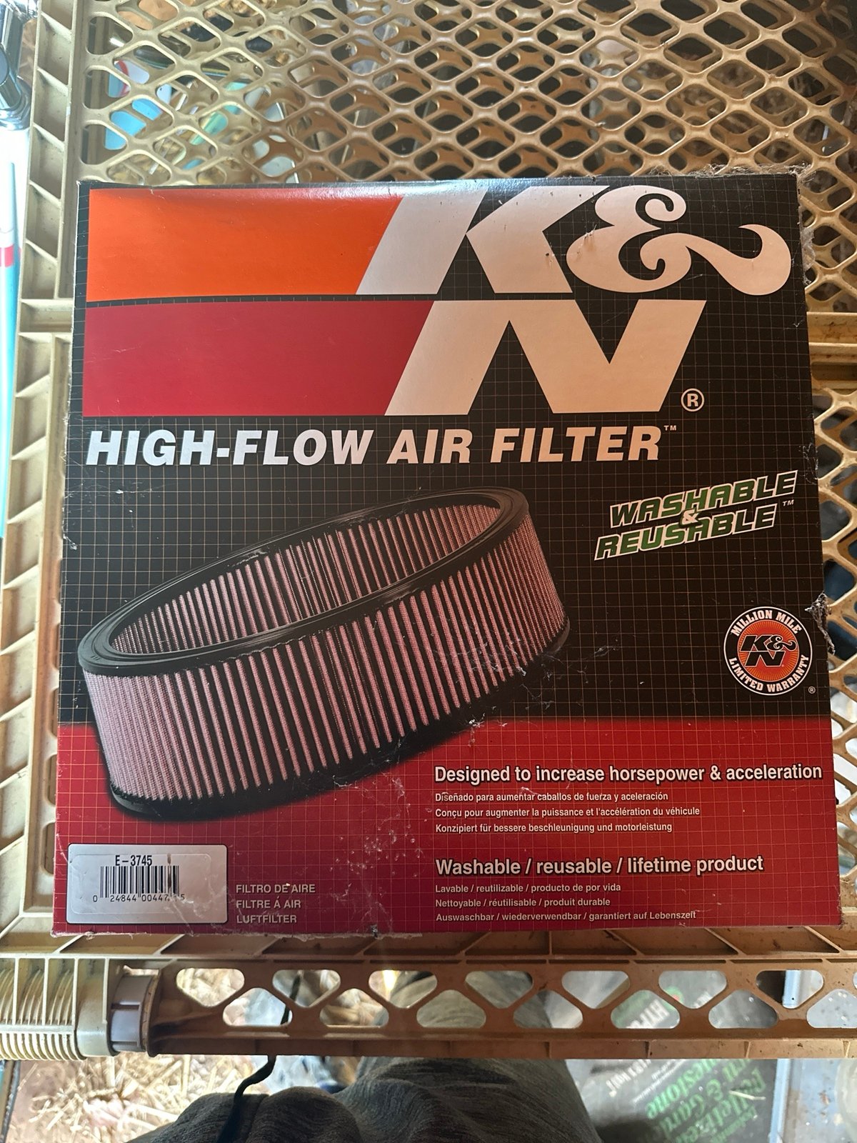 K & N High-Flow Air Filter