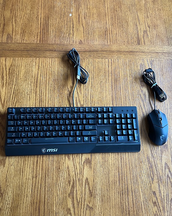 keyboard and mouse