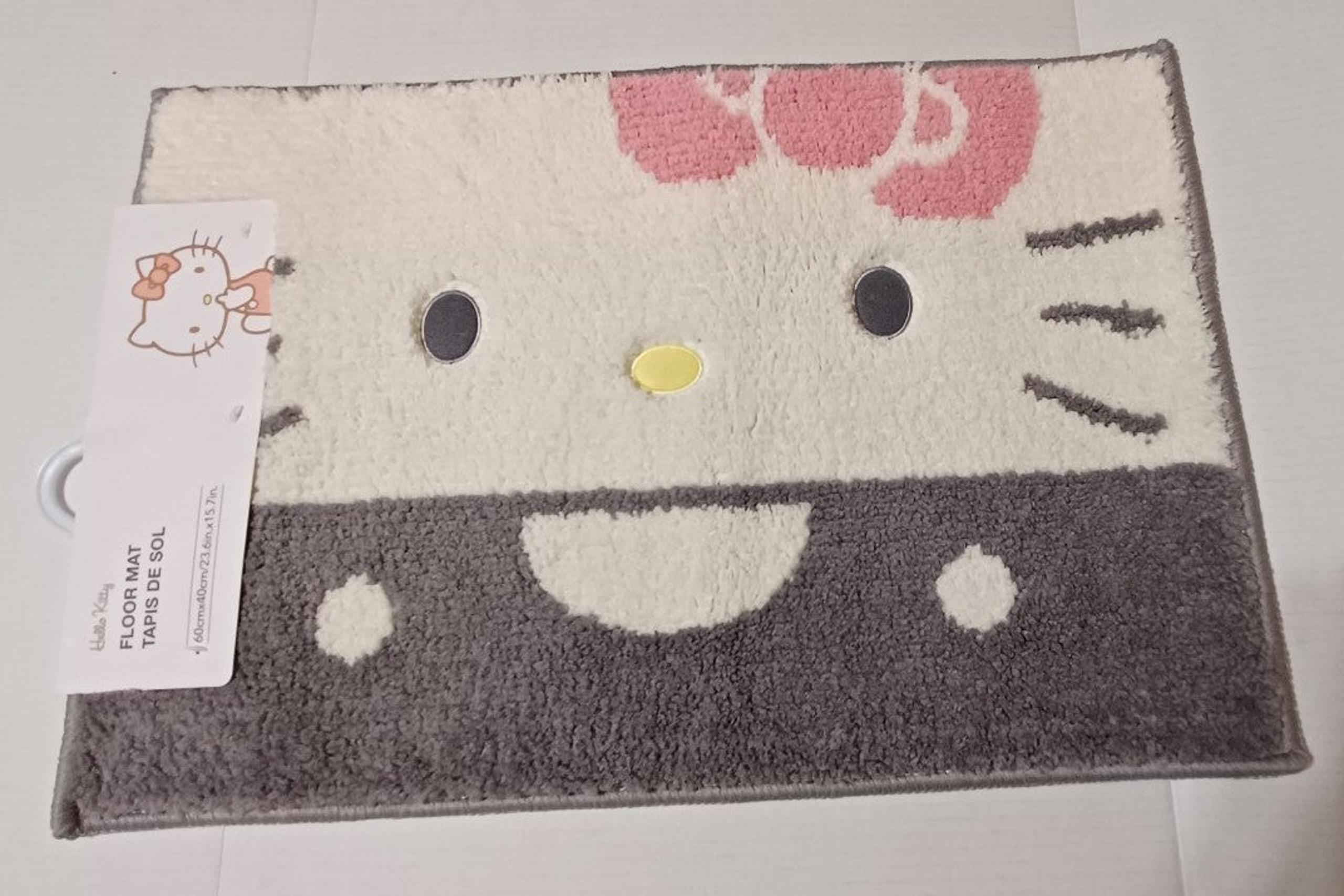 Sanrio Hello Kitty Bath Floor Mat Decor NEW