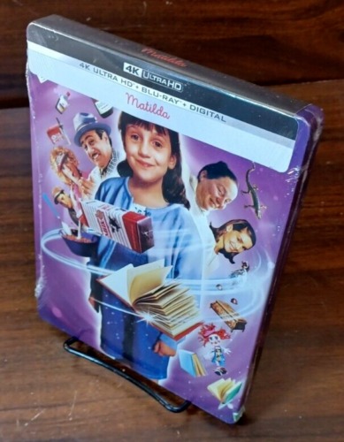 Matilda Steelbook (4K+Blu-ray)-Brand NEW (Sealed)-Free Box Shipping