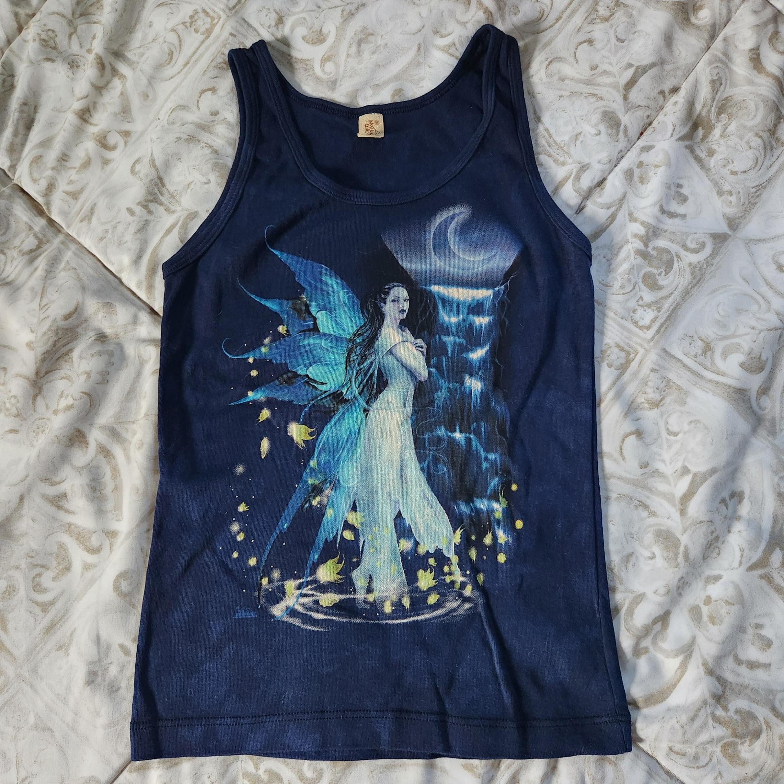 Vintage Goth Fairy Tank top