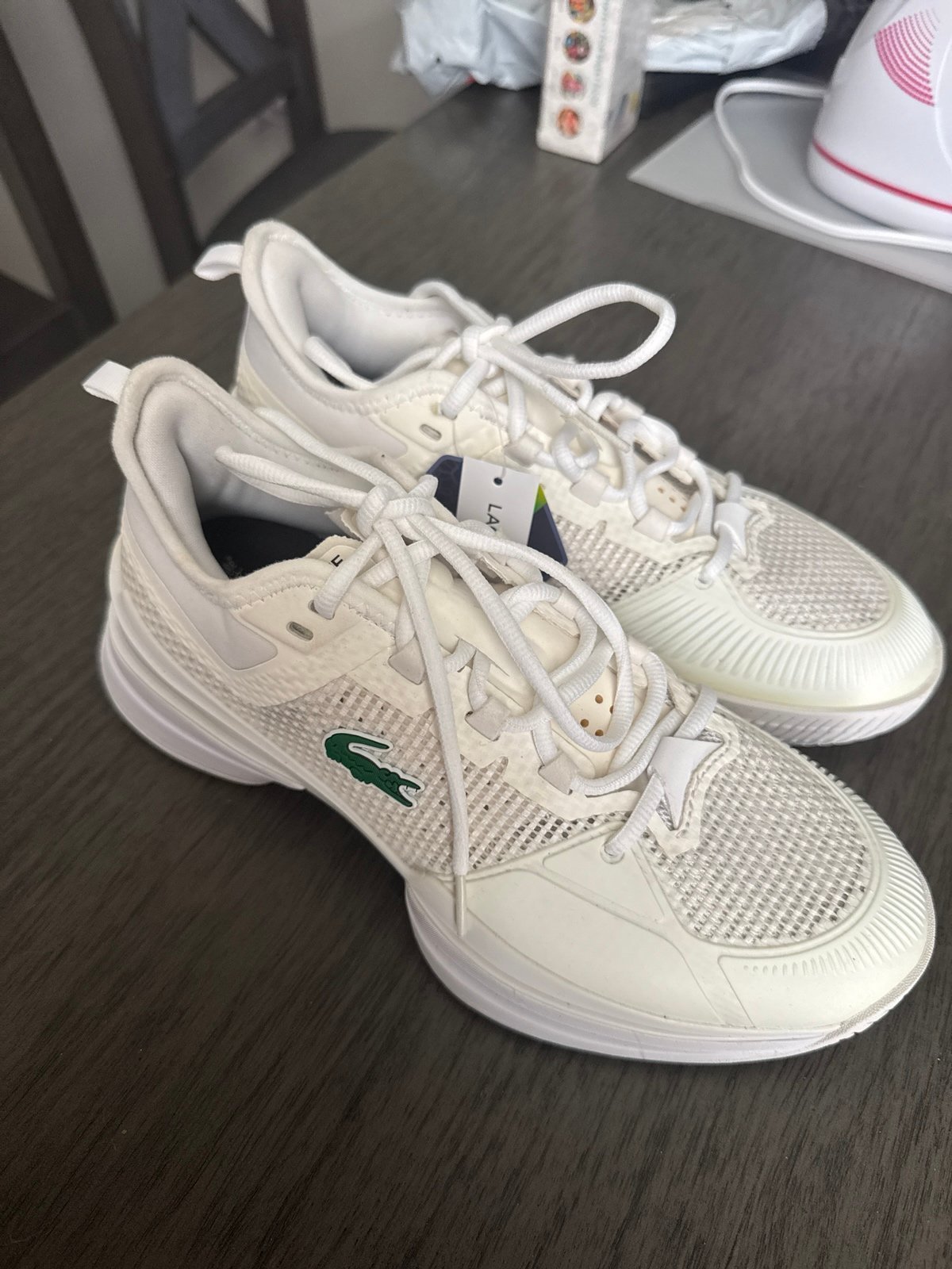 Lacoste clay tennis shoes