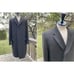 Size 42 Glenbrooke Heavy Weight Wool Overcoat Top Coat Vintage 50s 60s USA