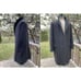 Size 42 Glenbrooke Heavy Weight Wool Overcoat Top Coat Vintage 50s 60s USA