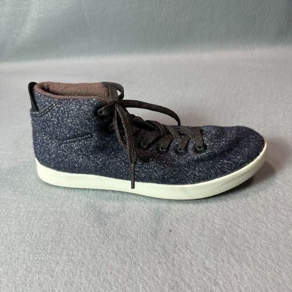 Allbirds Sneakers Womens 7 Blue High Top WPM Lace Up