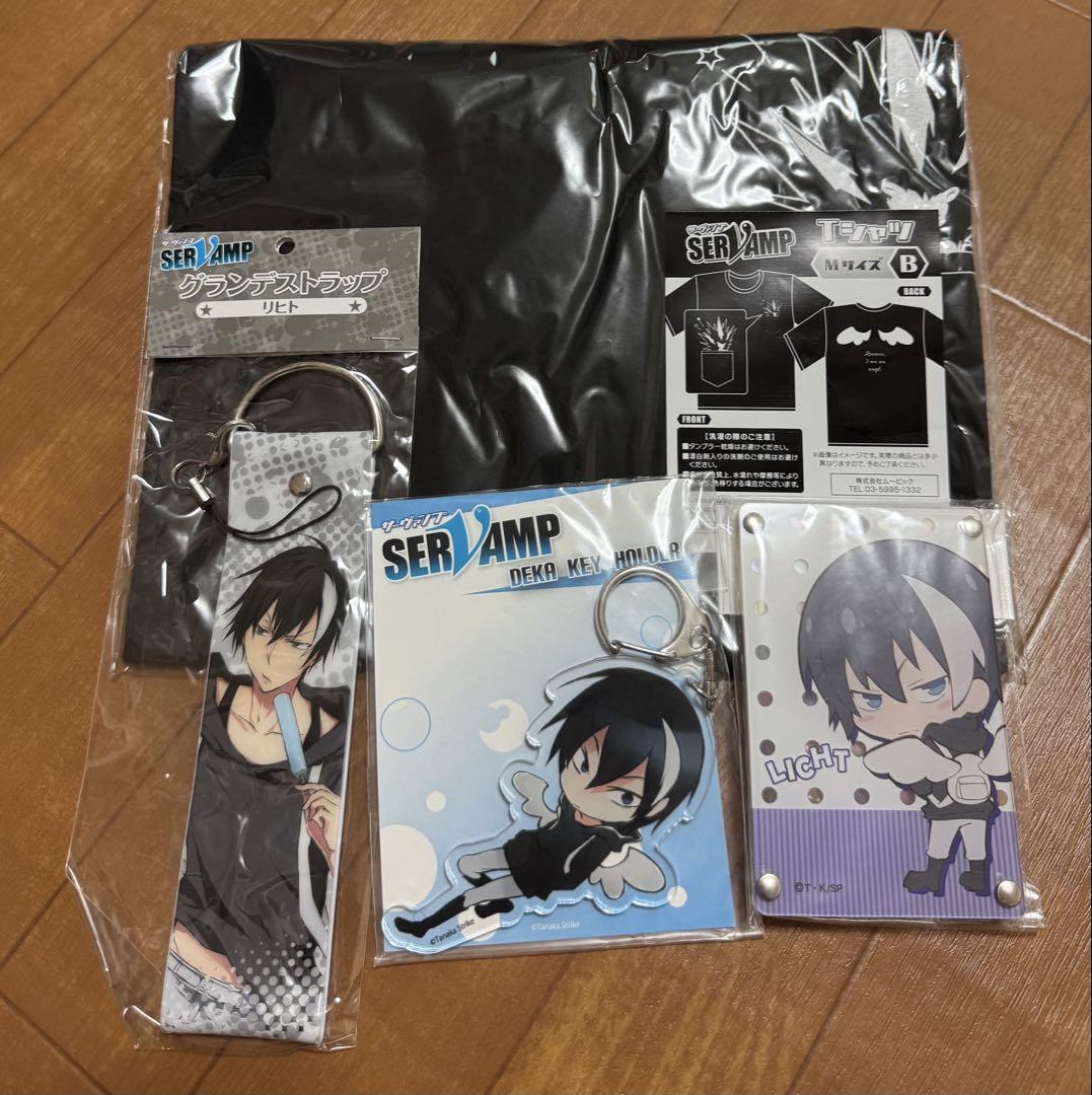 SERVAMP Licht T-shirt Grande Strap Acrylic Pass Case