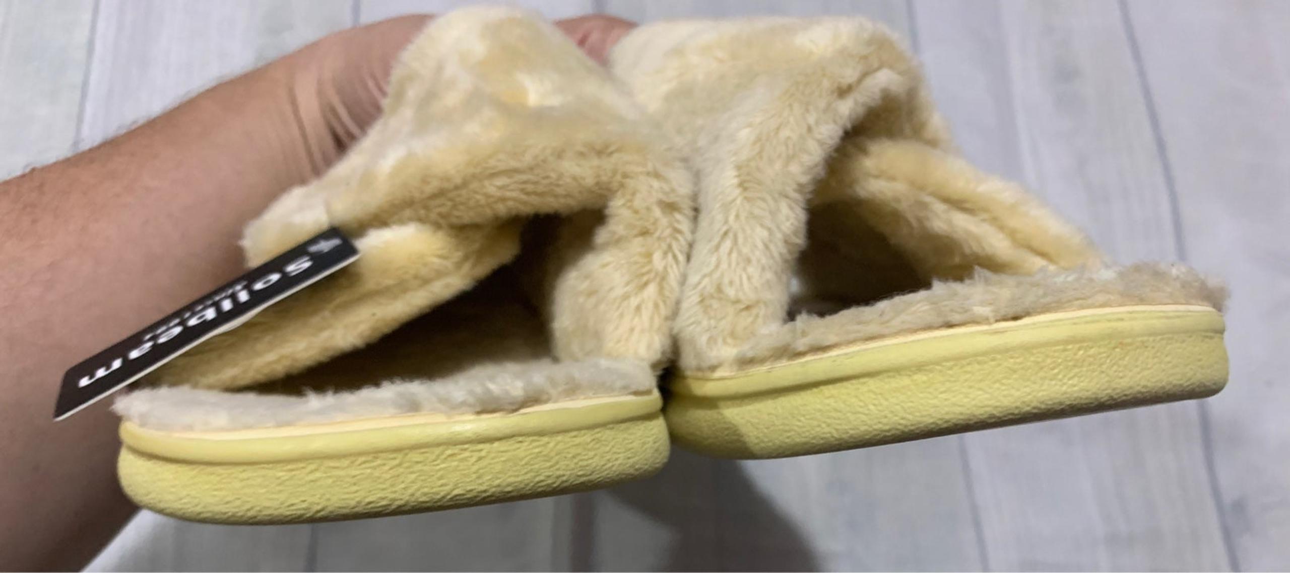orthopedic slippers sollbeam fuzzy house slippers