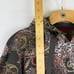 Robert Graham Womens XS Paisley Leopard Pullover Hoodie Pockets Black Red