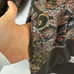 Robert Graham Womens XS Paisley Leopard Pullover Hoodie Pockets Black Red