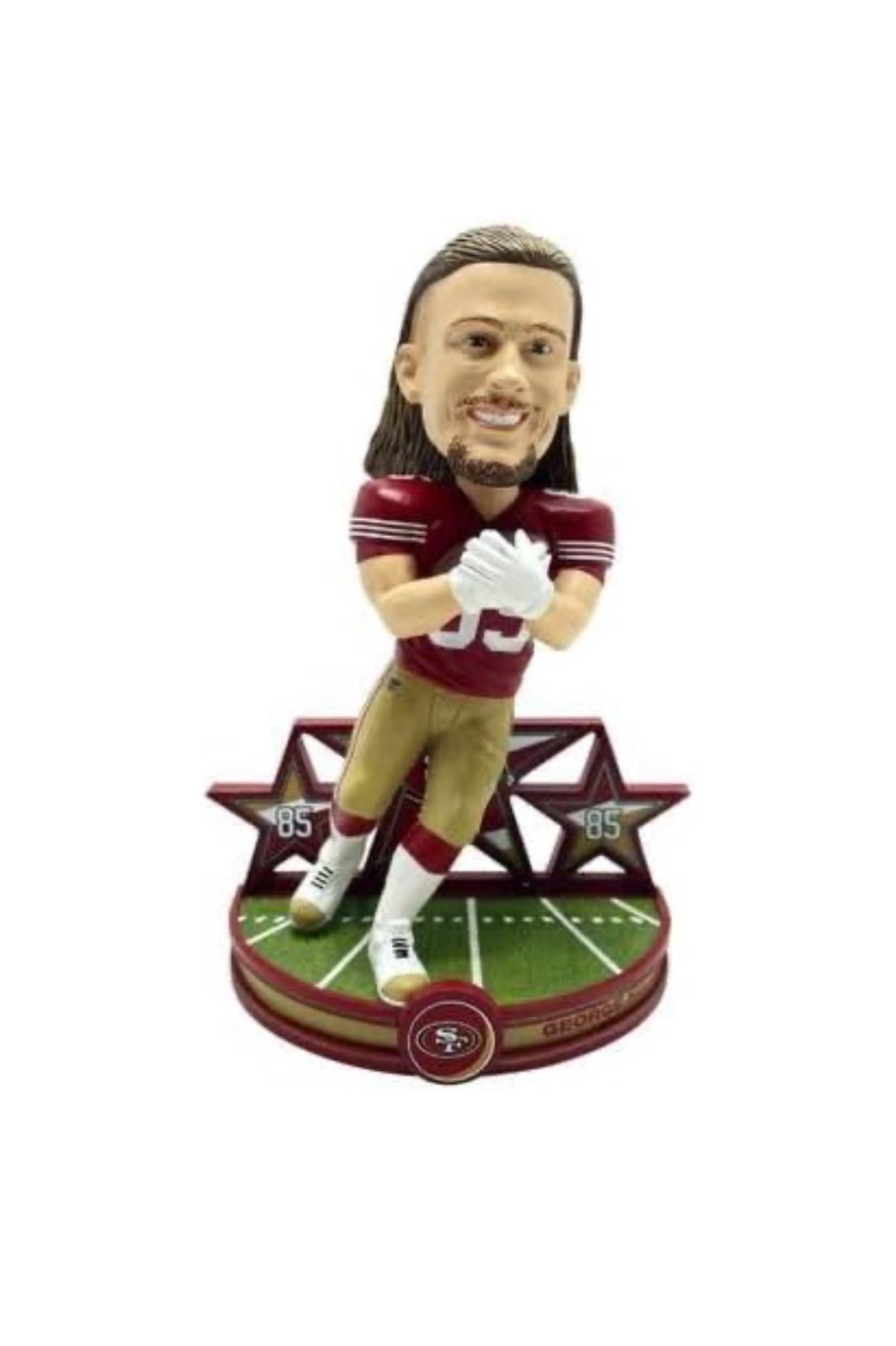 George Kittle San Francisco 49ers NFL Superstar Series Bobblehead - NEW IN BOX