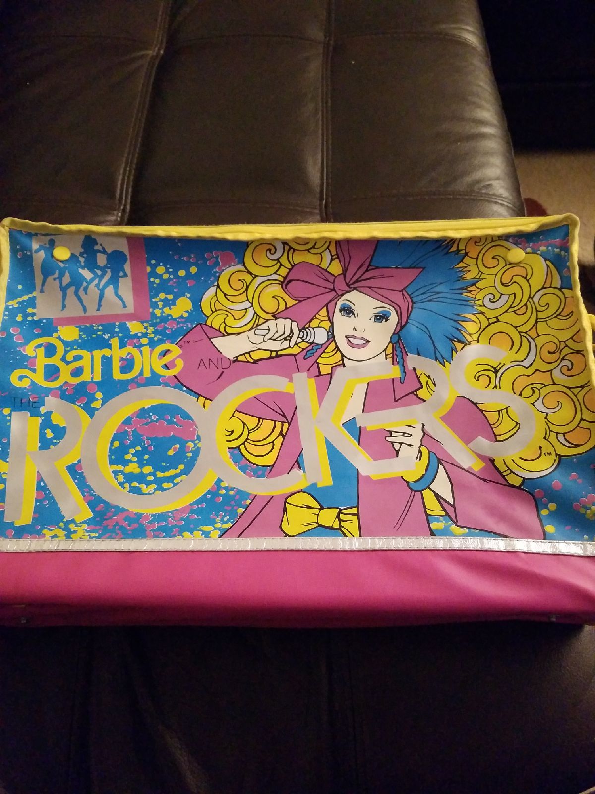 1986 Vintage Barbie and Rockers suitcase
