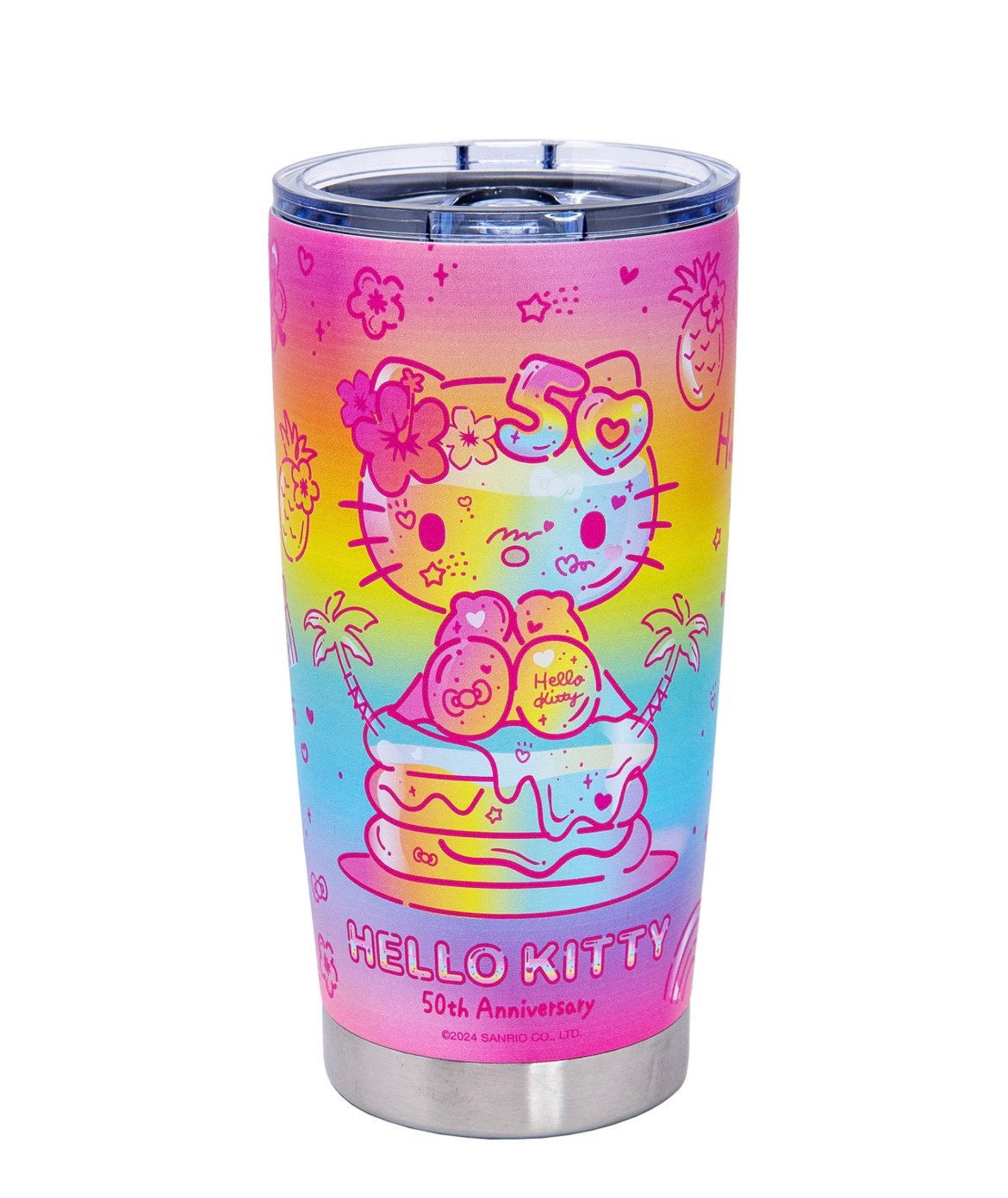Hello Kitty® Hawaii Stainless Steel Tumbler - 50th Anniversary New release