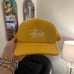 Stussy Yellow Trucker Cap Hat NEW w/ Tags