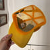 Stussy Yellow Trucker Cap Hat NEW w/ Tags