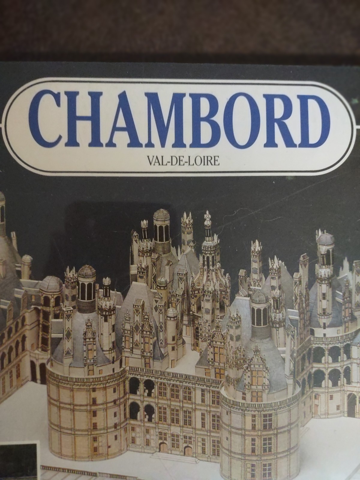 Vintage Lenox Chambord Architecturel Paper Model