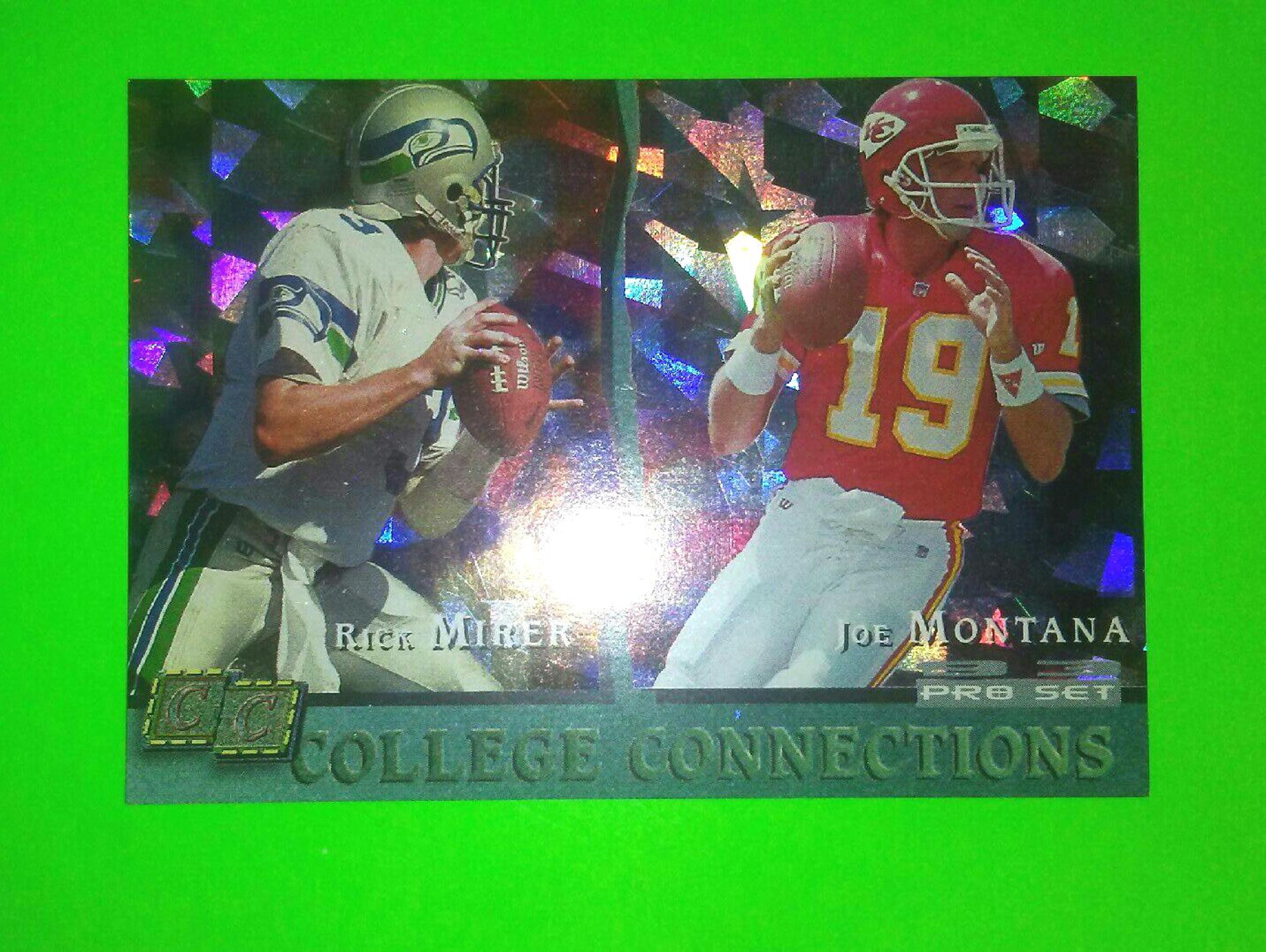 RC JOE MONTANA RICK MIRER SILVER ICE PRI