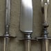 Community brand 3 piece carving set, silver plated handles