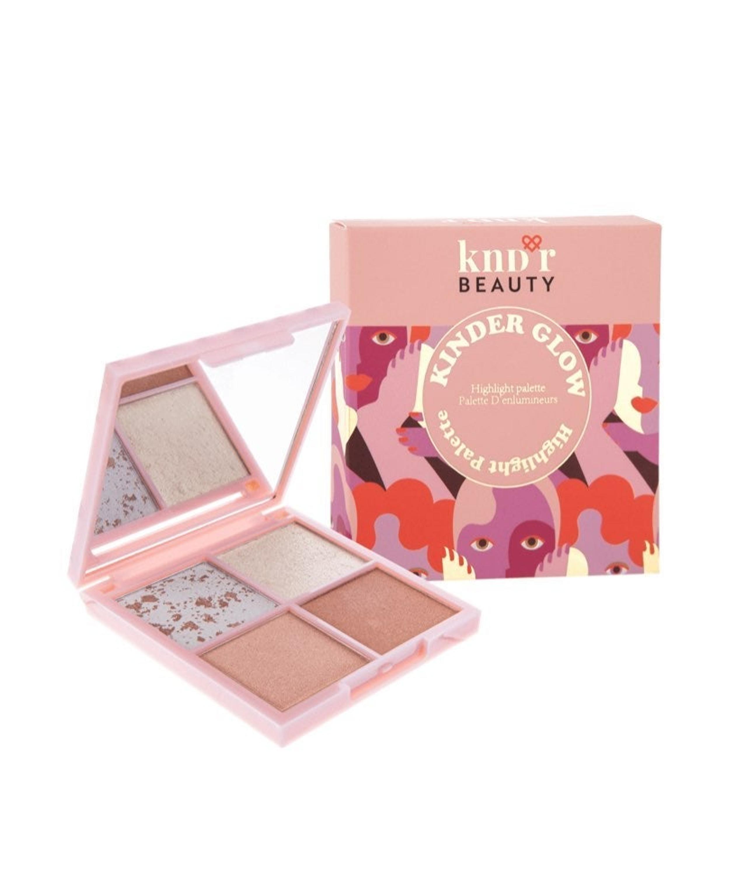 Kinder glow highlighter palette