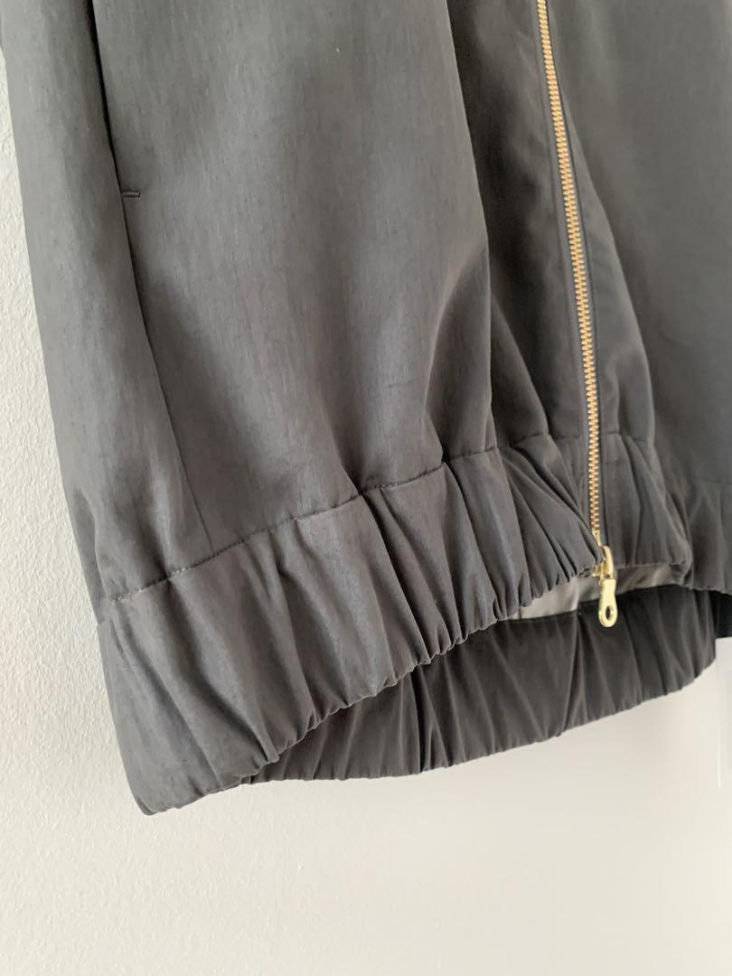 CHIEKO+ Round Back Zip Vest Grey 38