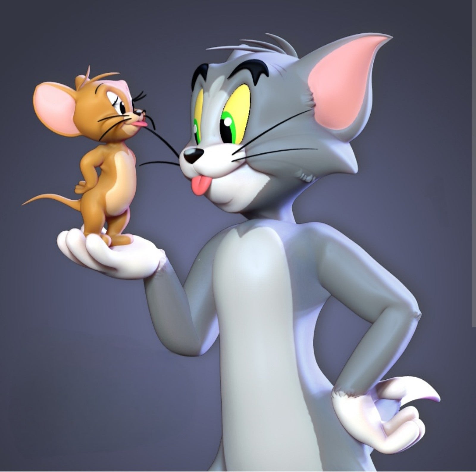 8 Tom and Jerry figure