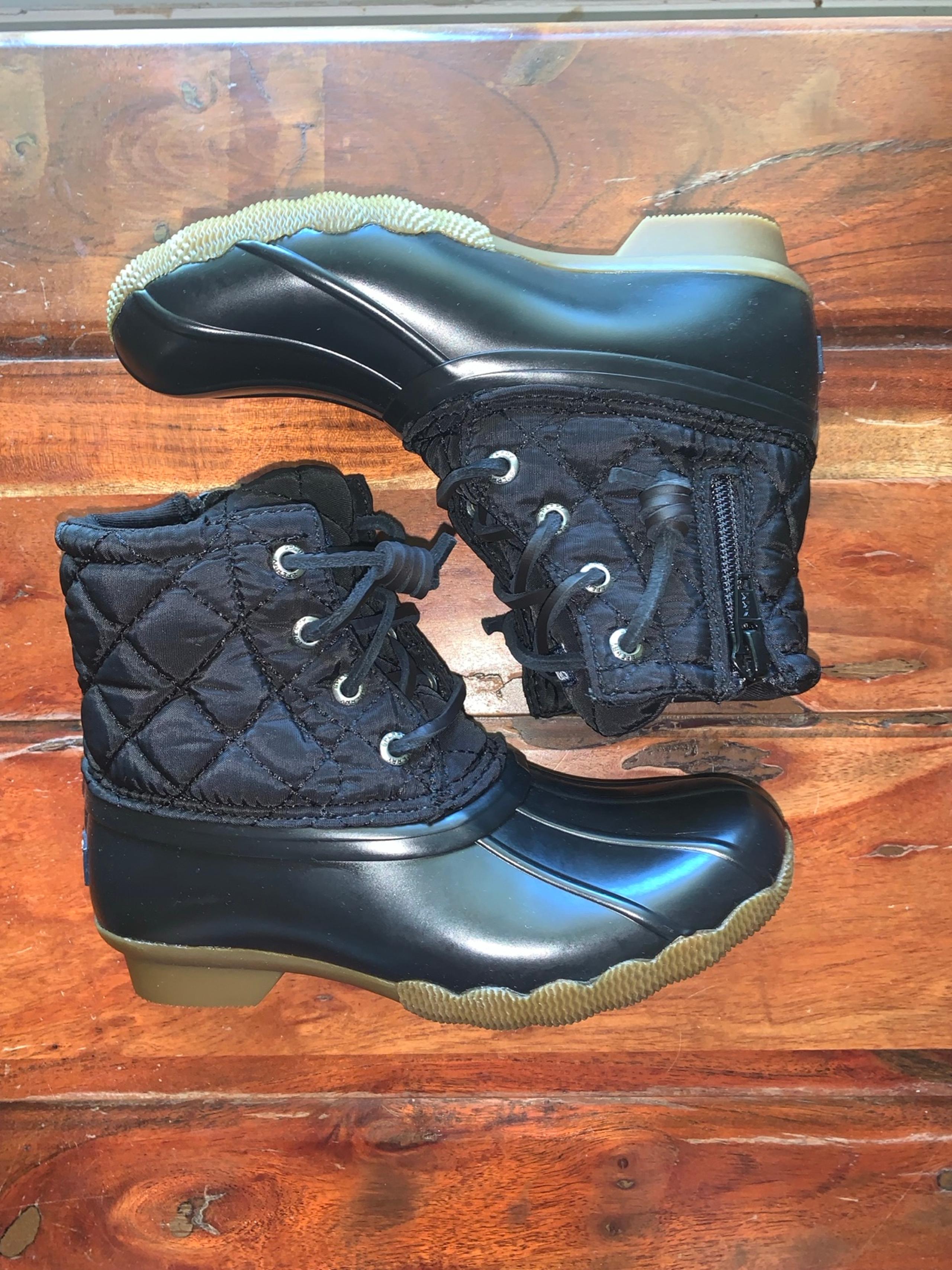 Sperry boots size 12 kids