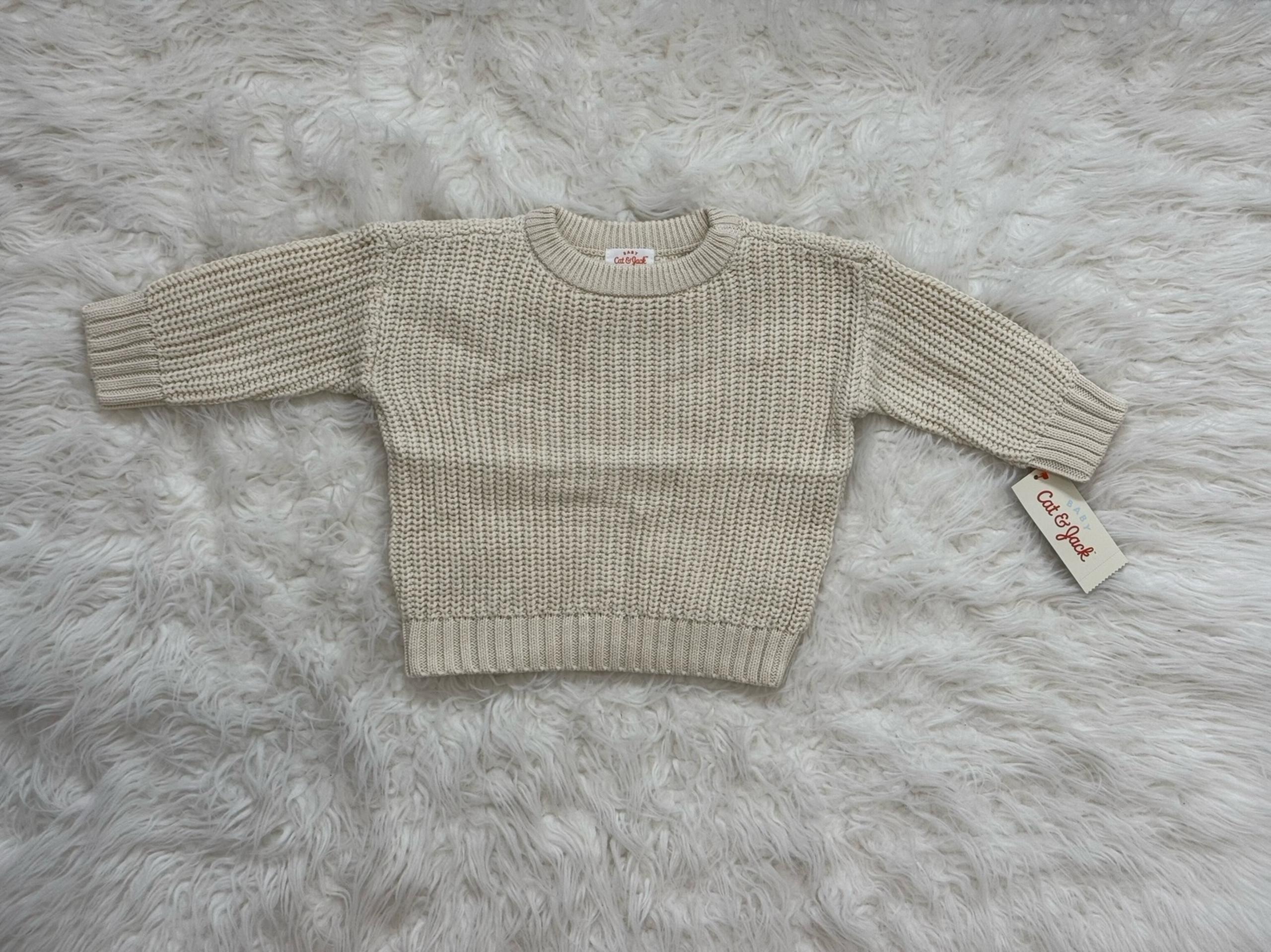 Unisex Baby Pullover Sweater - Size 6-9M